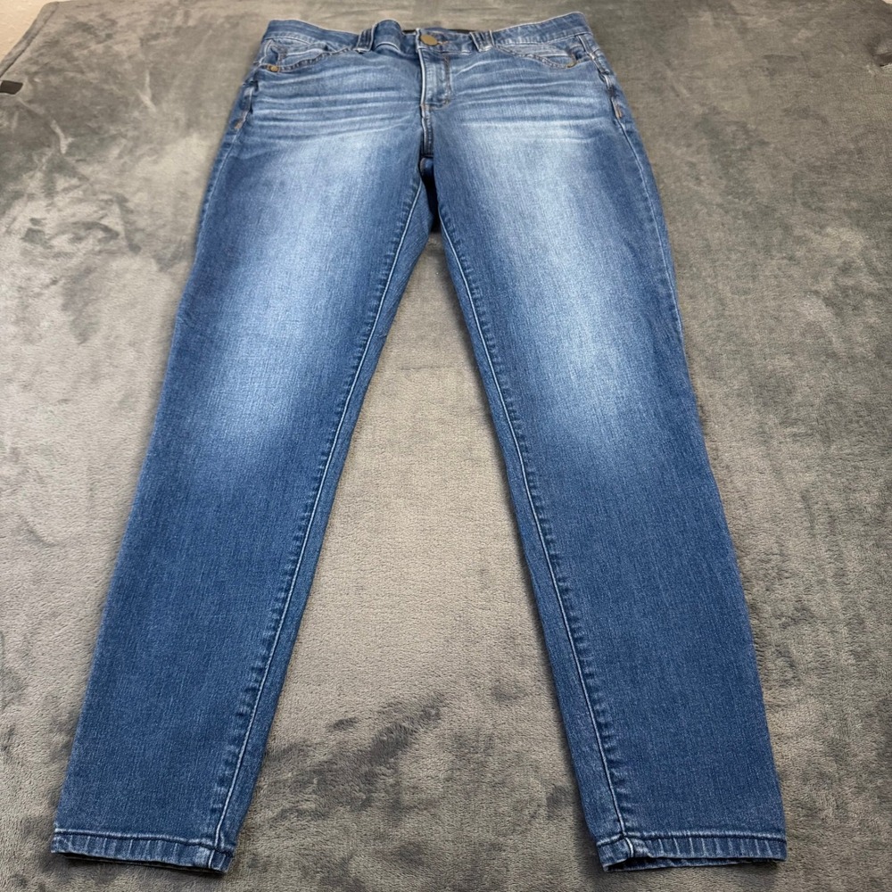 Democracy Absolution Skinny Jeans Womens Size 14 Blue Slimming‎ Stretch